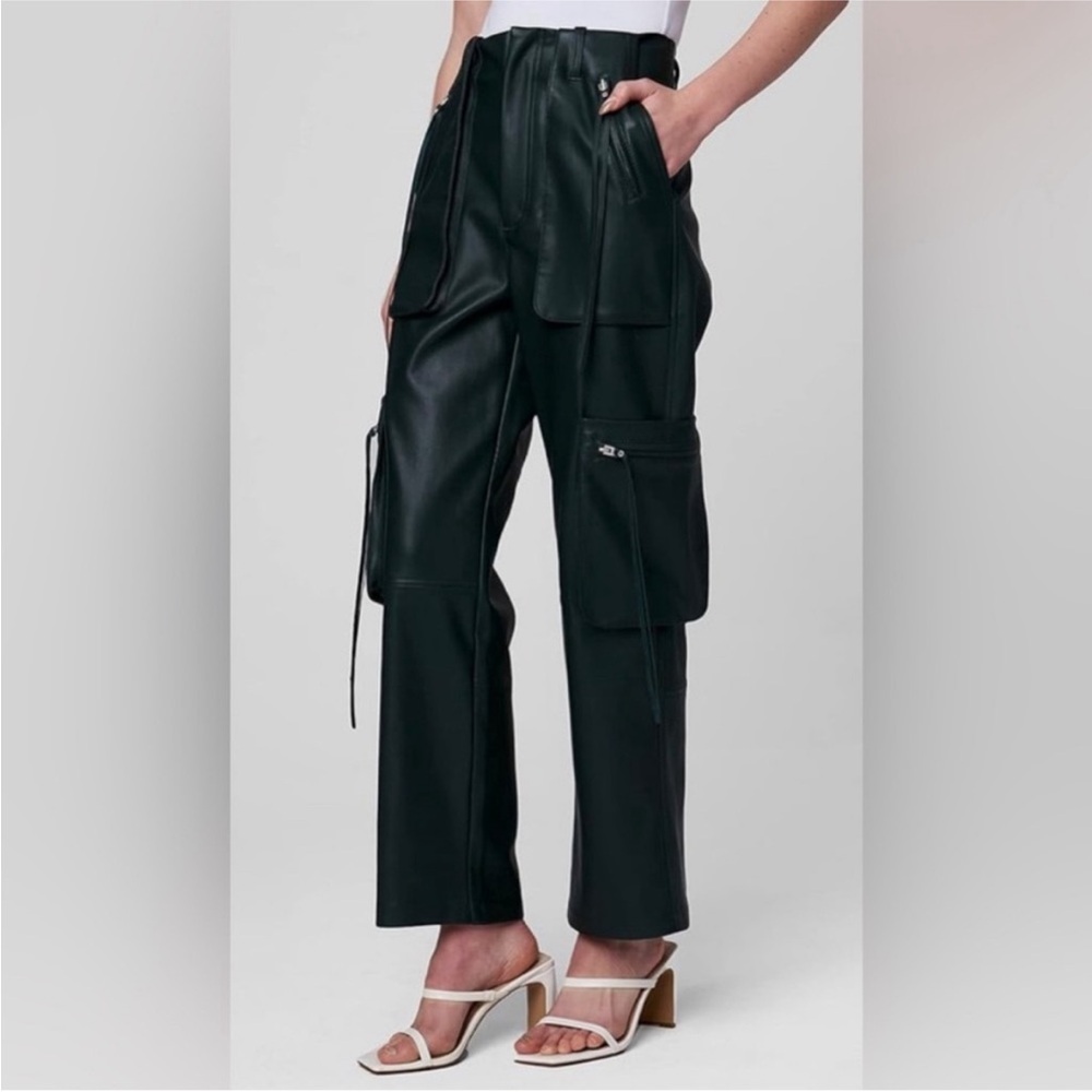 Blank NYC Baxter Vegan Leather Cargo Pants